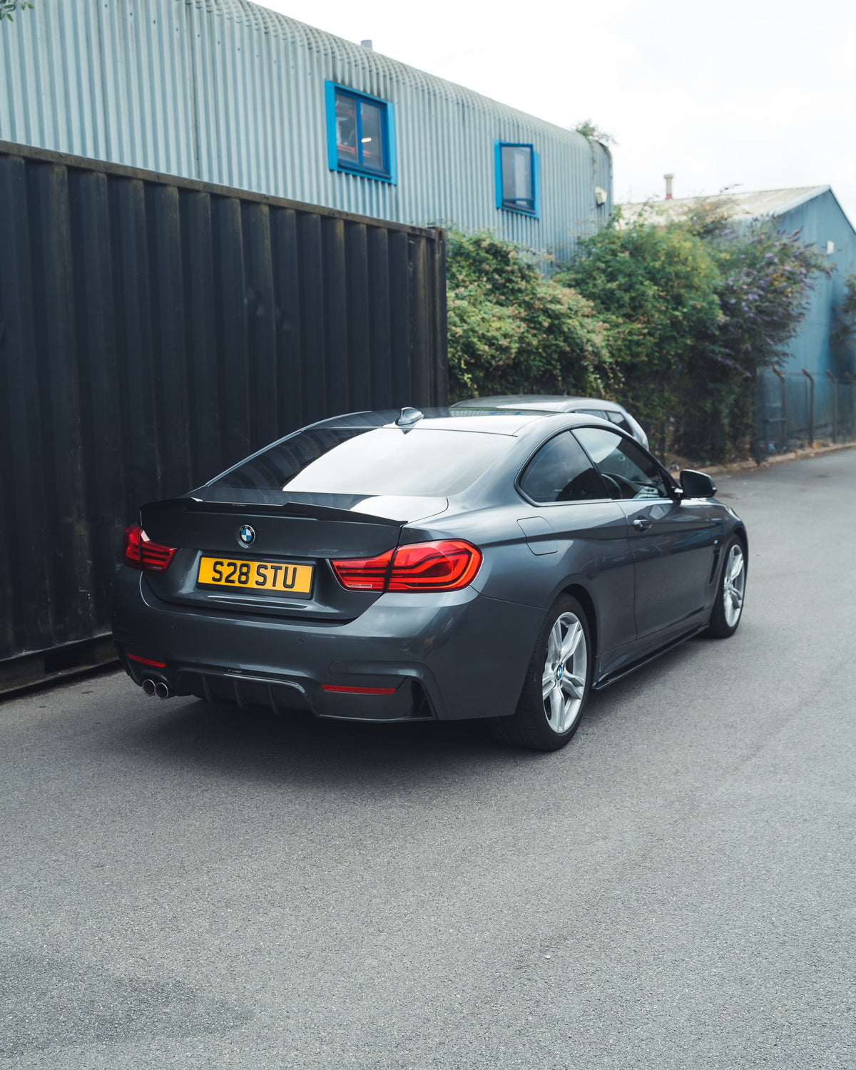 BMW F32 4 Series Carbon Fibre Spoiler - V1 - view 3