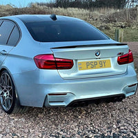 BMW M3 F80 & F30 3 Series Carbon Fibre Spoiler - V4 - view 2