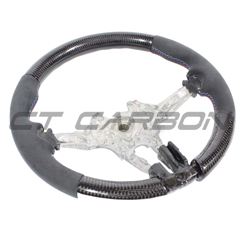 BMW Fxx Carbon Fibre / Alcantara Steering Wheel - view 4