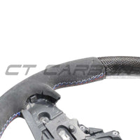 BMW Gxx Carbon Fibre / Alcantara Custom Steering Wheel - view 5