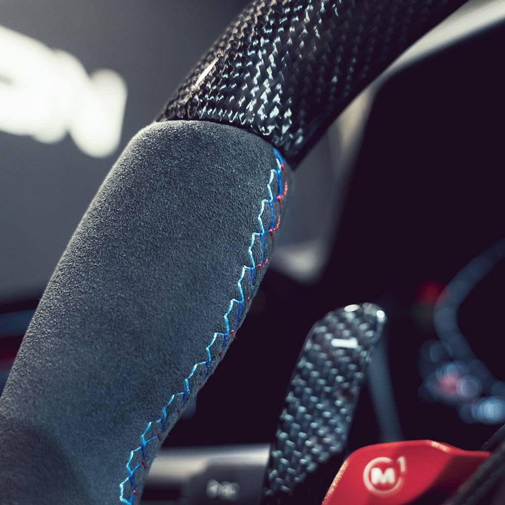 BMW Gxx Carbon Fibre / Alcantara Custom Steering Wheel - view 2