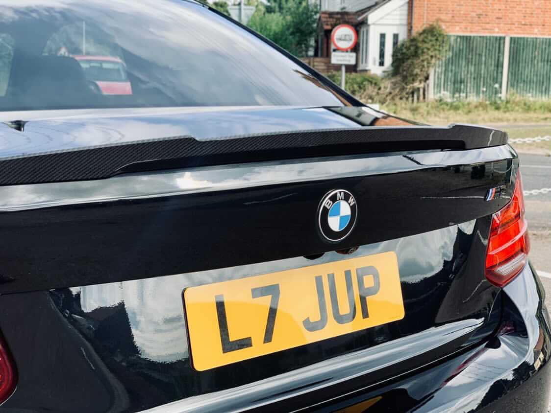 BMW M2 / M2C F87 & F22 2 Series Carbon Fibre Spoiler - V6 - view 3