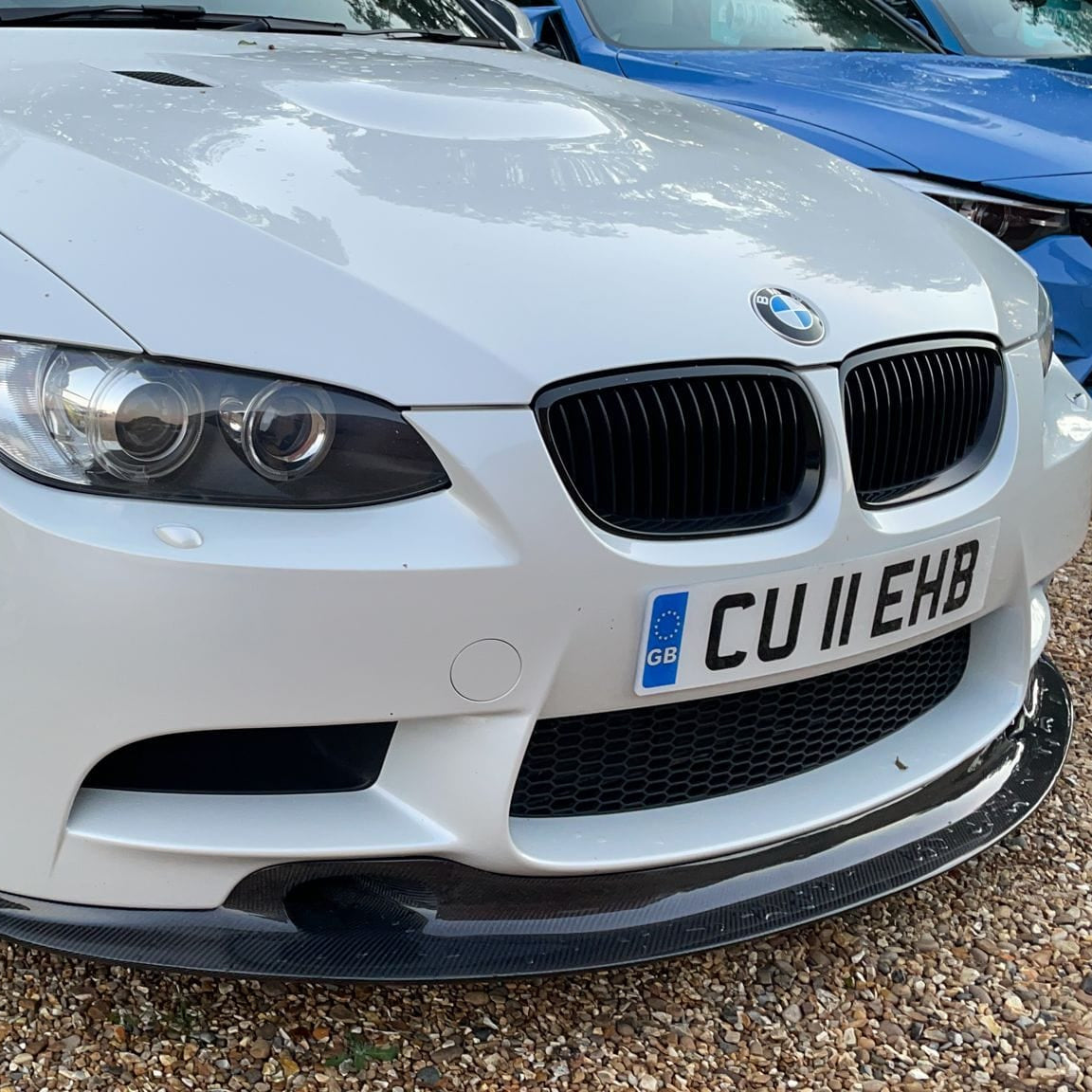BMW M3 (E92/E90) 2006-2013 Carbon Fibre Splitter - V2 - view 2