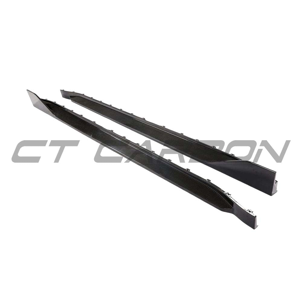 BMW M3 G80/G81 Carbon Fibre Side Skirts - V1 - view 2