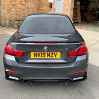 BMW M4 F83 & F33 4 Series Carbon Fibre Spoiler - V2 - view 4