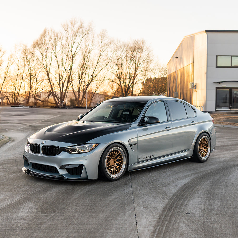 BMW M3/M4 (F80 F82 F83) 2014-2020 Carbon Fibre Splitter - V9 - view 5