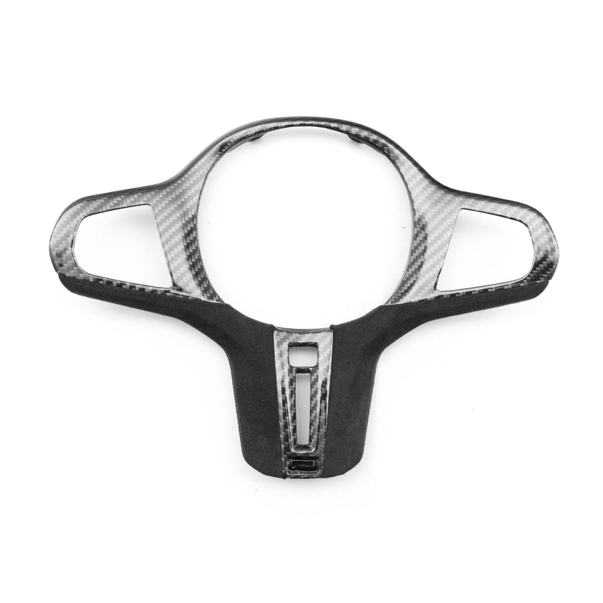 BMW G Series M Sport Carbon Fibre Alcantara Steering Wheel Trim by FORM | Forge Automotive