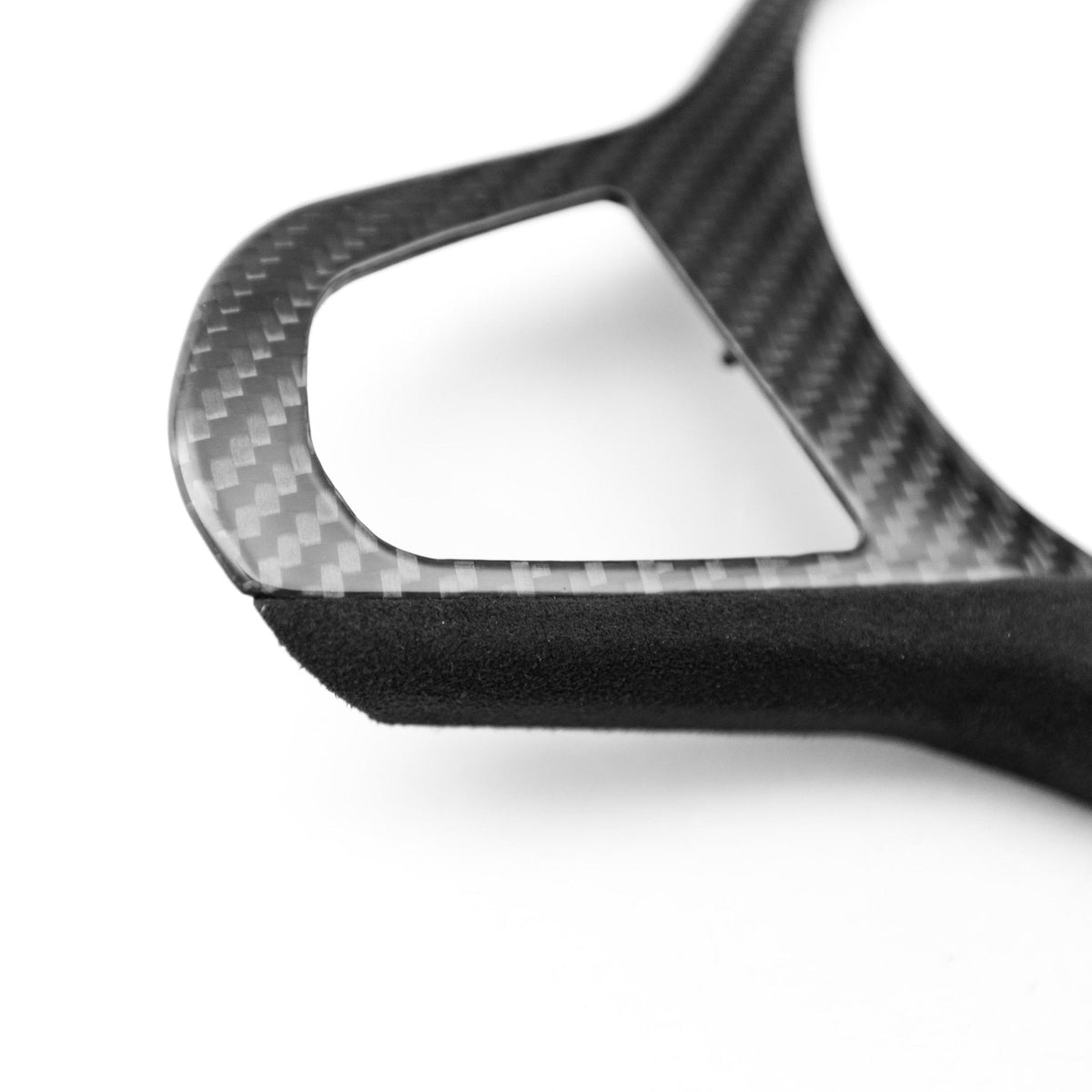BMW G Series M Sport Carbon Fibre Alcantara Steering Wheel Trim by FORM | Forge Automotive