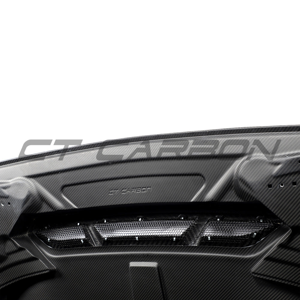 BMW F87 M2/M2C & F20/F22 1 & 2 Series Carbon Fibre Bonnet/hood - CT Design - view 4