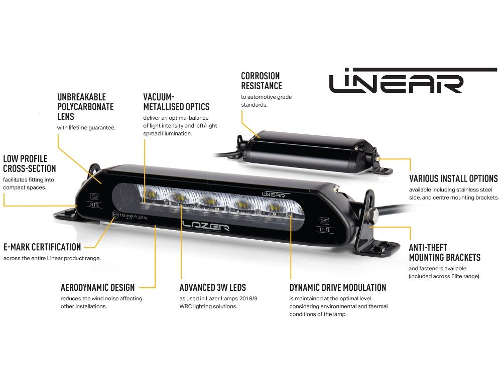 Lazer Linear-6 LED Light Bar | Forge Automotive