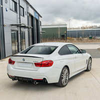 BMW F32 4 Series 2013-2020 Gloss Black Spoiler - V1 - view 2