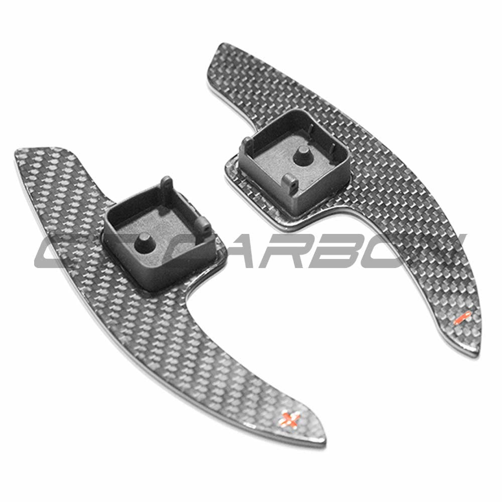 Audi A3/S3/RS3 8Y RS6 C8 Carbon Fibre Shifter Paddles - V1 - view 3