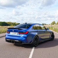 BMW G80 M3 & G20 3 Series Carbon Fibre Spoiler - CT Design V2 - view 6