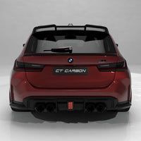BMW G81 M3 & G21 3 Series Touring 2018+ Carbon Fibre Middle Spoiler - CT Design - view 5